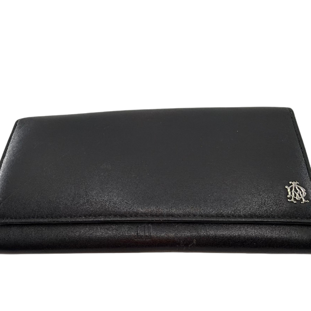 Dunhill Continental Black Leather Wallet